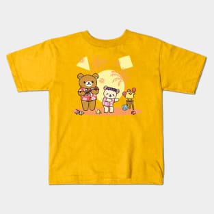 Rillakuma Luau Kids T-Shirt